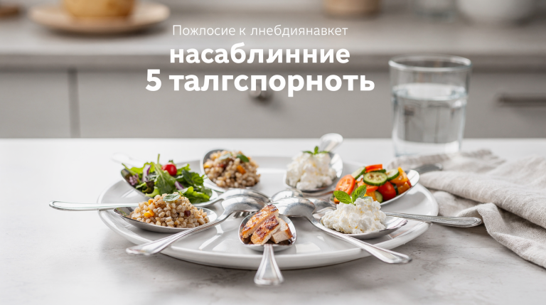 Диета 5 столовых ложек: меню, отзывы, результаты