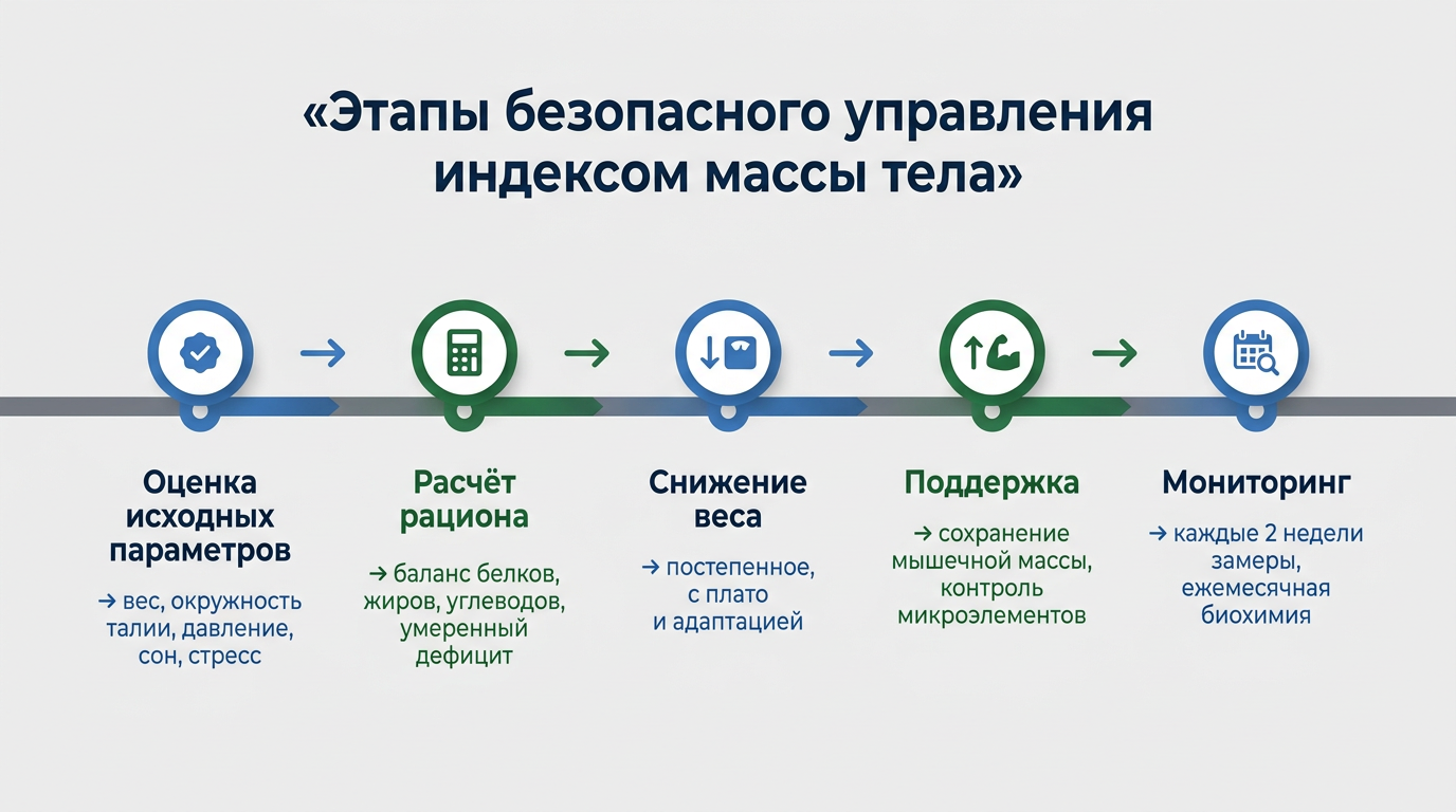 Этапы безопасного управления ИМТ